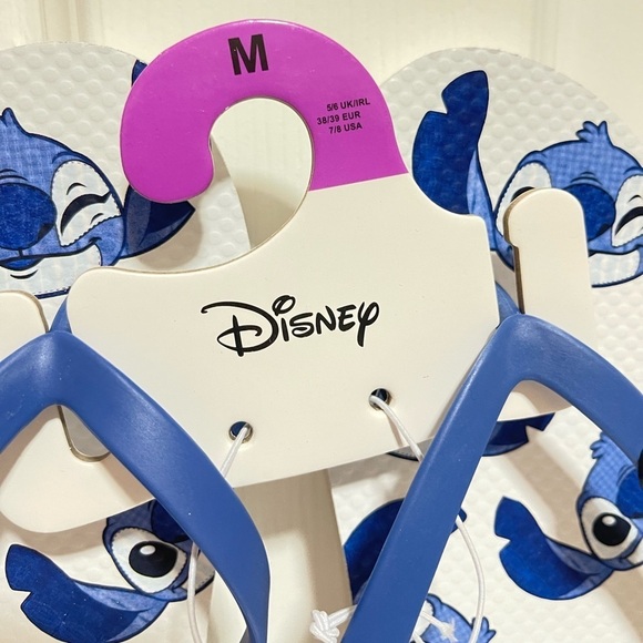 Disney Stitch Summer Sandals/Flip Flops | Size Medium, Fits 7-8 | NWT - Picture 10 of 10